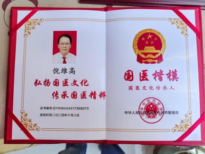 喜迎全国两会特别报道 新时代国医大师 中医药世家优秀传承人—倪维高